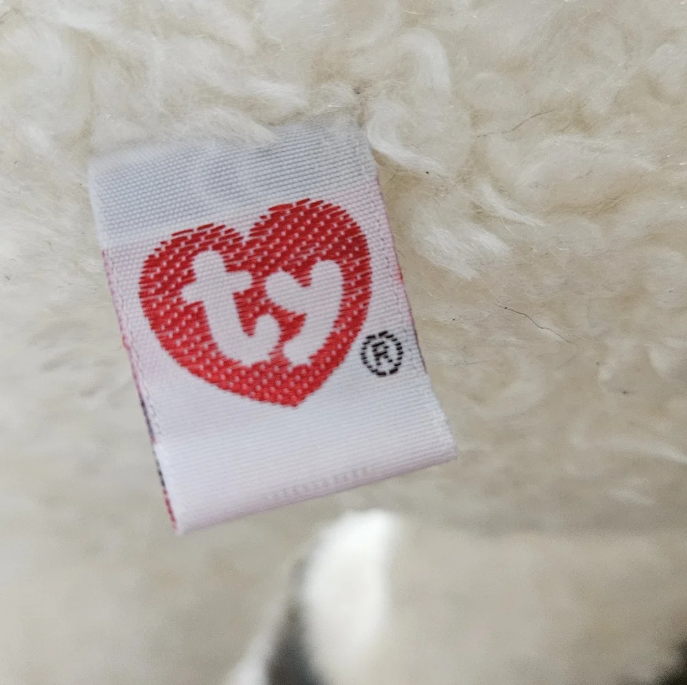 Vintage Ty Curly Bunny 18